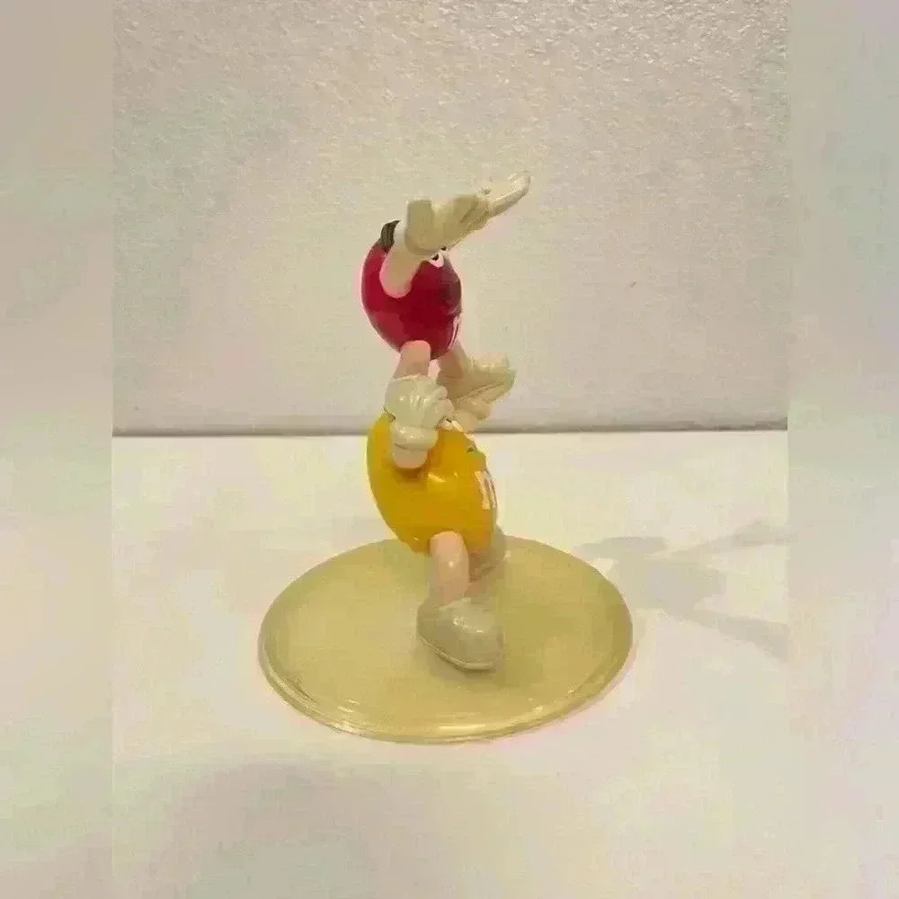 M&M's Vintage Red and Yellow Character‎ Candy Dish NO DISH INCLUDED 6